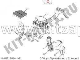 Корпус воздушного фильтра Livan X6 PRO  2.0 1016019803