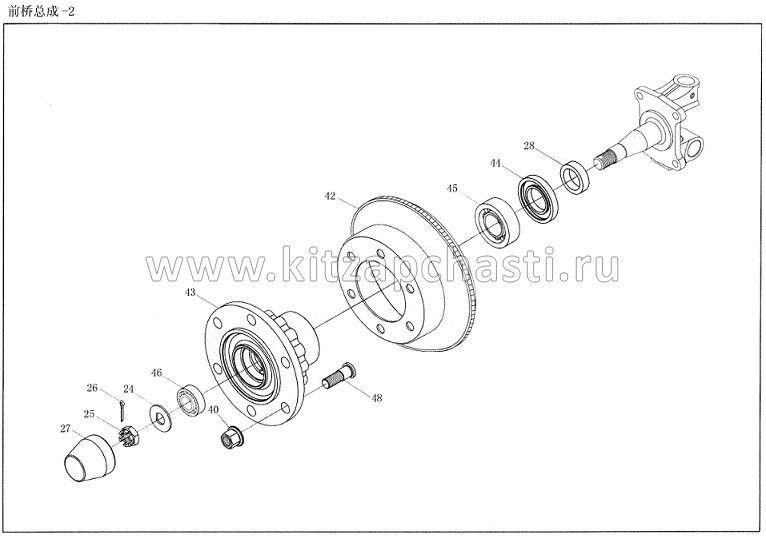 Колпак колеса BAW Fenix 1065 Евро 3 15L-3120010-03