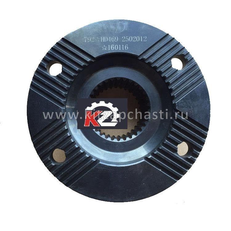 Фланец редуктора межосевого D180 4отв 31шлиц H75 Shacman sx-3254-js-384